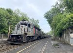 NJT GP40PH-2B # 4201 pushing Train # 1120 out of Kingsland Sta